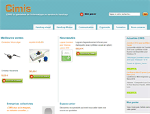 Tablet Screenshot of cimis.fr